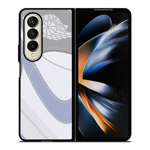 NIKE AIR JORDAN 1 HIGH GREY Samsung Galaxy Z Fold 4 Case Cover