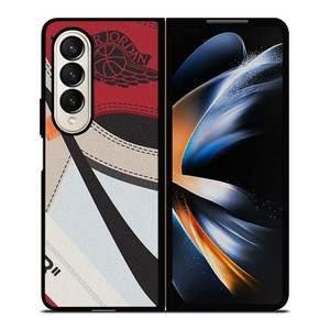 NIKE AIR JORDAN 1 HIGH OFF WHITE Samsung Galaxy Z Fold 4 Case Cover