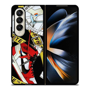 NIKE AIR JORDAN OFF WHITE COLLECTION Samsung Galaxy Z Fold 4 Case Cover