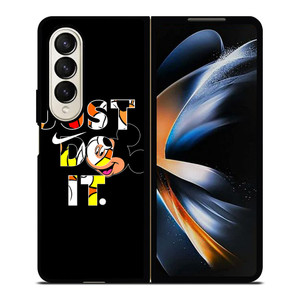 NIKE JUST DO IT MICKEY MOUSE Samsung Galaxy Z Fold 4 Case Cover NIKE JUST DO IT MICKEY MOUSE Samsung Galaxy Z Fold 4 Case Cover