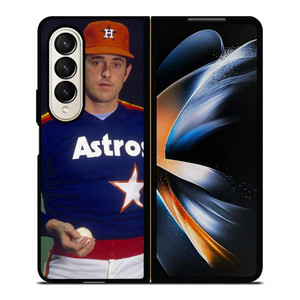 NOLAN RYAN HOUSTON ASTROS BASEBALL Samsung Galaxy Z Fold 4 Case Cover