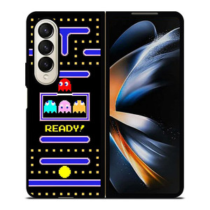 PAC MAN DOODLE GAMES 2 Samsung Galaxy Z Fold 4 Case Cover