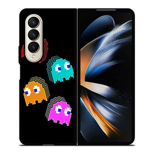 PAC MAN GAMES CHARACTERS Samsung Galaxy Z Fold 4 Case Cover