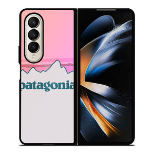 PATAGONIA LOGO PINK Samsung Galaxy Z Fold 4 Case Cover