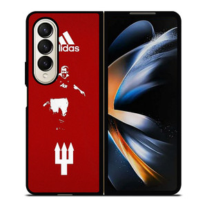 PAUL SCHOLES MANCHESTER UNITED ADIDAS Samsung Galaxy Z Fold 4 Case Cover