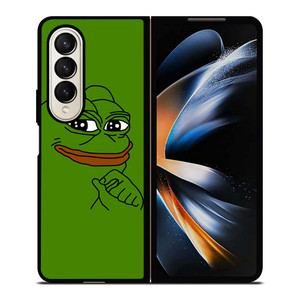 PEPE THE FROG REEEE Samsung Galaxy Z Fold 4 Case Cover