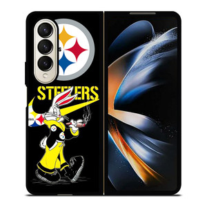 PITTSBURGH STELER LOONEY TUNES NIKE Samsung Galaxy Z Fold 4 Case Cover
