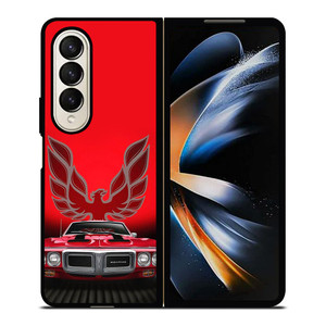 PONTIAC CAR LOGO RED Samsung Galaxy Z Fold 4 Case Cover