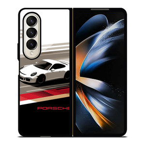 PORSCHE GT3 MINIMALIST Samsung Galaxy Z Fold 4 Case Cover