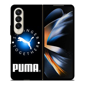 PUMA STRONGER TOGETHER LOGO Samsung Galaxy Z Fold 4 Case Cover