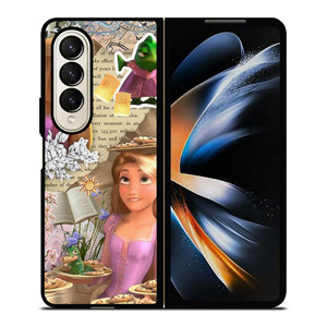 RAPUNZEL TANGLED DISNEY CARTOON Samsung Galaxy Z Fold 4 Case Cover RAPUNZEL TANGLED DISNEY CARTOON Samsung Galaxy Z Fold 4 Case Cover
