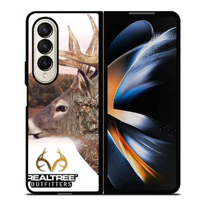 REALTREE OUTFITTERS DEER LOGO Samsung Galaxy Z Fold 4 Case Cover