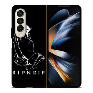 RIPNDIP CAT DRAKE LOGO Samsung Galaxy Z Fold 4 Case Cover