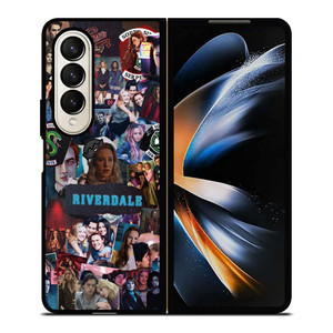 RIVERDALE AESTHETIC MOVIES COLLAGE Samsung Galaxy Z Fold 4 Case Cover