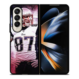 ROB GRONKOWSKI NEW ENGLAND PATRIOT NFL Samsung Galaxy Z Fold 4 Case Cover