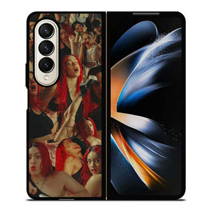 ROSALIA SINGER COLLAGE Samsung Galaxy Z Fold 4 Case Cover