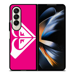 ROXY PINK LOGO 2 Samsung Galaxy Z Fold 4 Case Cover