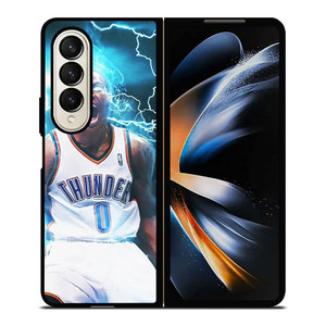 RUSSELL WESTBROOK OKLAHOMA CITY THUNDER NBA Samsung Galaxy Z Fold 4 Case Cover