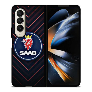 SAAB AB CAR EMBLEM Samsung Galaxy Z Fold 4 Case Cover