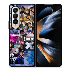 SAM AND COLBY XPLR COLLAGE 2 Samsung Galaxy Z Fold 4 Case Cover