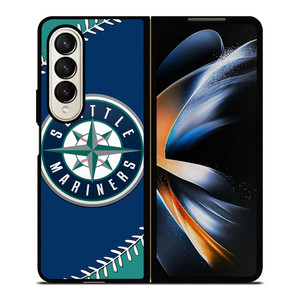 SEATTLE MARINERS BASEBALL LOGO Samsung Galaxy Z Fold 4 Case Cover