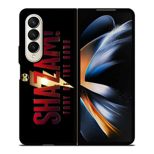 SHAZAM FURY OF THE GODS LOGO Samsung Galaxy Z Fold 4 Case Cover