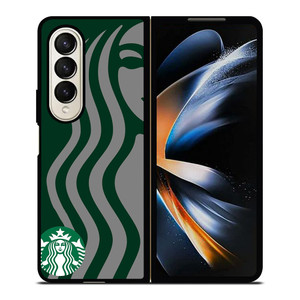 STARBUCKS COFFEE ICON Samsung Galaxy Z Fold 4 Case Cover