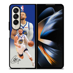 STEPHEN CURRY GOLDEN STATE WARRIORS SIGN Samsung Galaxy Z Fold 4 Case Cover