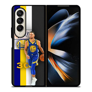 STEPHEN CURRY GOLDEN STATE WARRIORS STRIPE Samsung Galaxy Z Fold 4 Case Cover