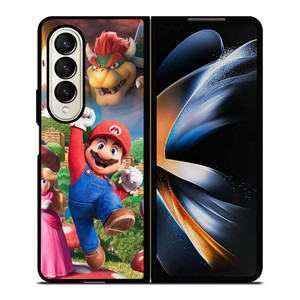 SUPER MARIO BROS CARTOON MOVIE Samsung Galaxy Z Fold 4 Case Cover