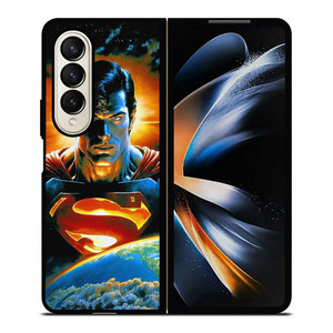 SUPERMAN WORLD CARTOON Samsung Galaxy Z Fold 4 Case Cover