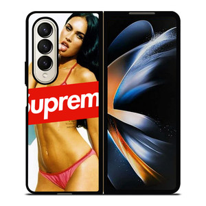 SUPREME SEXY MEGAN FOX Samsung Galaxy Z Fold 4 Case Cover SUPREME SEXY MEGAN FOX Samsung Galaxy Z Fold 4 Case Cover