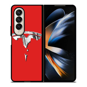 TESLA BROKEN LOGO Samsung Galaxy Z Fold 4 Case Cover
