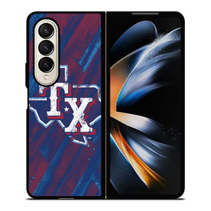 TEXAS RANGERS BASEBALL MLB SYMBOL Samsung Galaxy Z Fold 4 Case Cover