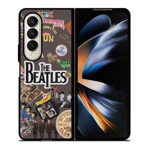 THE BEATLES ROCK BAND COLLAGE Samsung Galaxy Z Fold 4 Case Cover