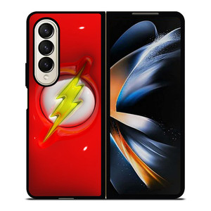 THE FLASH EMBLEM STYLE LOGO Samsung Galaxy Z Fold 4 Case Cover