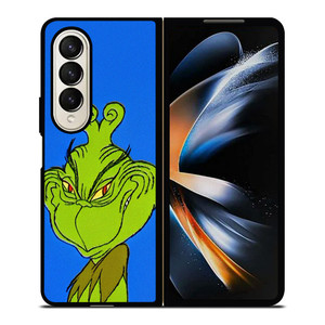 THE GRINCH SCARY SMILE Samsung Galaxy Z Fold 4 Case Cover