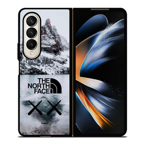 THE NORTH FACE X KAWS ICED MOUNTAIN Samsung Galaxy Z Fold 4 Case Cover