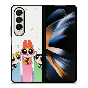 THE POWERPUFF GIRLS CARTOON ANIME Samsung Galaxy Z Fold 4 Case Cover THE POWERPUFF GIRLS CARTOON ANIME Samsung Galaxy Z Fold 4 Case Cover