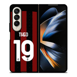 THEO HERNANDEZ AC MILAN KIT Samsung Galaxy Z Fold 4 Case Cover