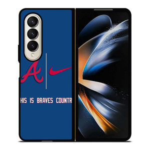 THIS IS ATLANTA BRAVES COUNTRY Samsung Galaxy Z Fold 4 Case Cover
