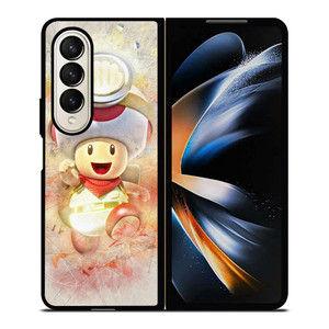 TOAD SUPER MARIO BROS Samsung Galaxy Z Fold 4 Case Cover