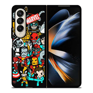 TOKIDOKI MARVEL CARTOON Samsung Galaxy Z Fold 4 Case Cover