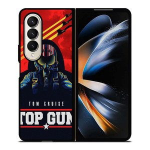 TOM CRUISE TOP GUN MAVERICK ART Samsung Galaxy Z Fold 4 Case Cover