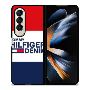 TOMMY HILFIGER DENIM FASHION SYMBOL Samsung Galaxy Z Fold 4 Case Cover