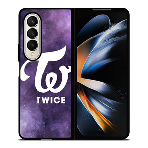 TWICE VIOLET LOGO Samsung Galaxy Z Fold 4 Case Cover