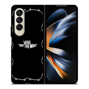 VANS OFF THE WALL SKATEBOARD FRAMED Samsung Galaxy Z Fold 4 Case Cover