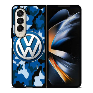 VW VOLKSWAGEN CAMO EMBLEM Samsung Galaxy Z Fold 4 Case Cover