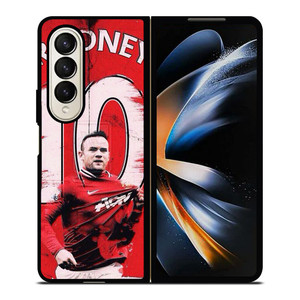 WAYNE ROONEY MAN UNITED LEGEND Samsung Galaxy Z Fold 4 Case Cover