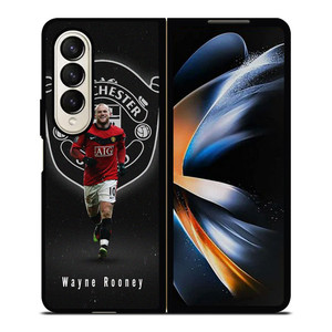 WAYNE ROONEY MANCHESTER UNITED FC Samsung Galaxy Z Fold 4 Case Cover